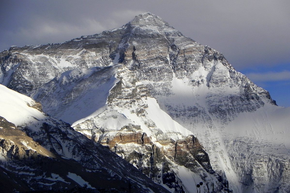 58 Mount Everest North Face And Changtse Before Sunset From Mount Everest North Face Base Camp In Tibet